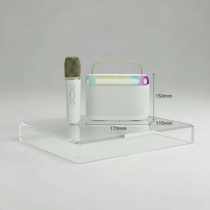 Double enceinte 2 micros Doré