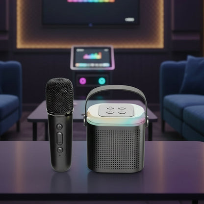 Enceinte karaoké 1 micro rose